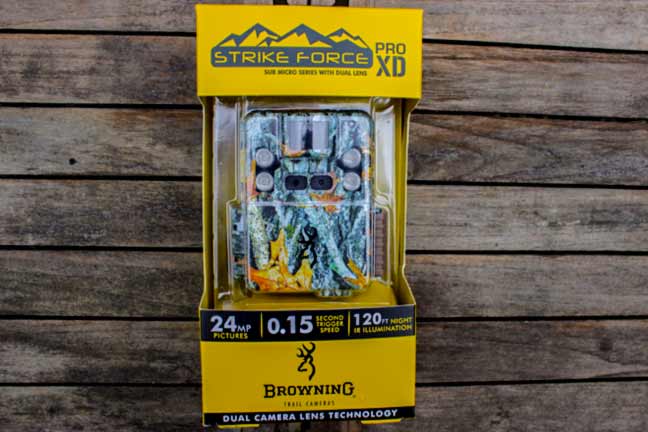 strike force pro xd trail camera