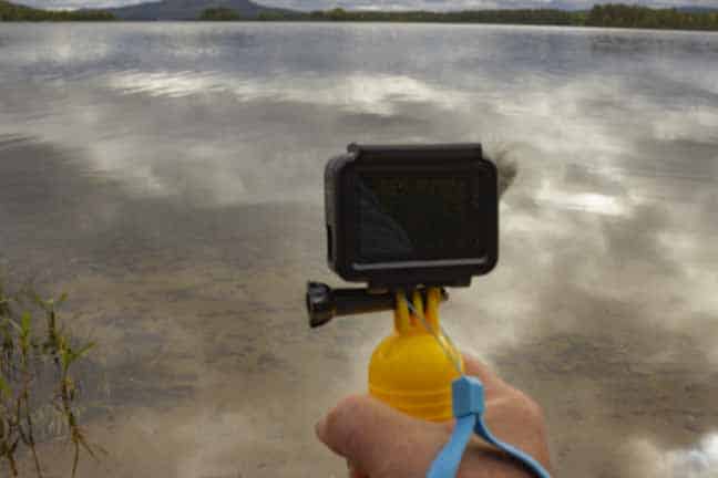 action camera floating hand grip