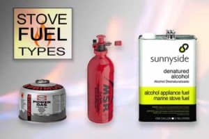 backpacking stove fuel types