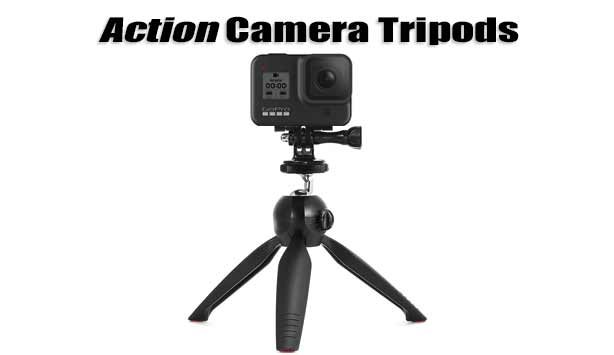 Tomcrazy Tripod for Gopro Hero6 Black Gopro Hero5 Hero4 Hero3 3 2 and other action cameras with Metal Mini Tripod 360° Rotating Ball Head Tripod Mount Adapter Phone Clip for iPhone X 8 Plus 7 6 5 